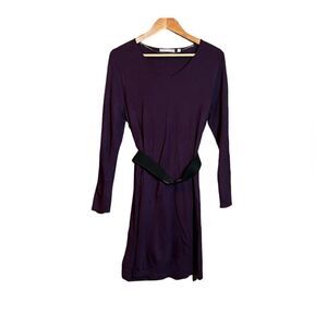NWT! NY collection purple knit dress. Size medium